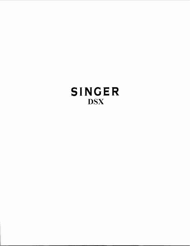 Singer Sewing Machine DSX-page_pdf